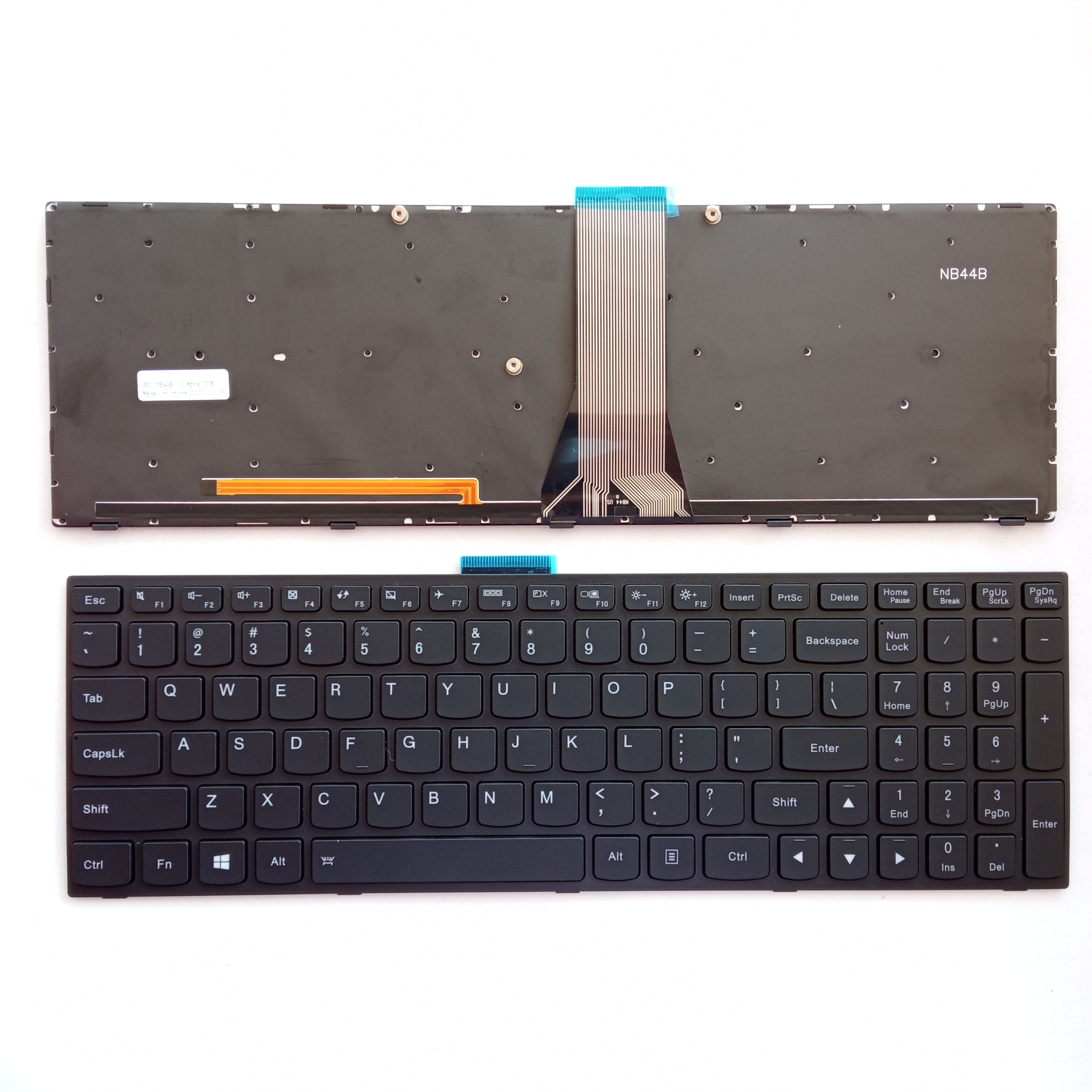 Picture of New Replacement Laptop Keyboard For LENOVO G50/G50-70/G50-30/B50-30/B50-70/Z50-70 BLACK FRAME BLACK Backlit (OEM) US Layout